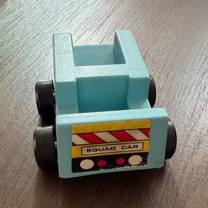 Classic Vintage #470 Rescue Center Blue Fire Chief Car Toy